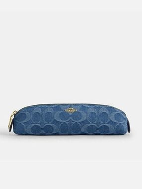 Coach Denim Pencil Case